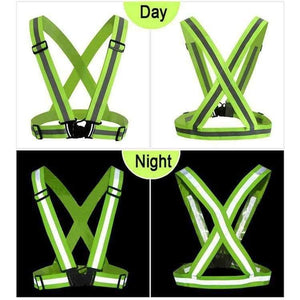 Planet Gates Reflective Safety Vest Strips for Construction Traffic Warehouse Visibility Security Jacket Reflective Strips Work Wear Uniforms