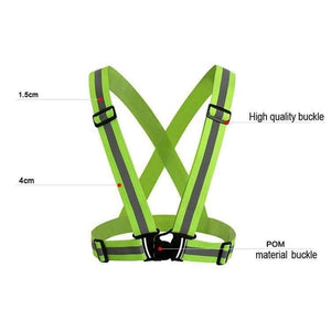 Planet Gates Reflective Safety Vest Strips for Construction Traffic Warehouse Visibility Security Jacket Reflective Strips Work Wear Uniforms