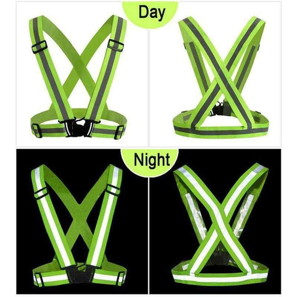 Planet Gates Reflective Safety Vest Strips for Construction Traffic Warehouse Visibility Security Jacket Reflective Strips Work Wear Uniforms