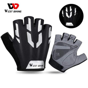 Planet Gates Reflective Short / L Cycling Gloves Men Women Sports Full Finger GEL Bike Gloves Touch Screen Windproof Warm MTB Road Bicycle Gloves