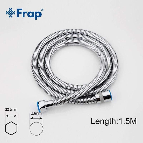 Planet Gates Reinforced 1.5m Flexible Shower Hose Bathroom Accessories Stainless Steel Hose G43