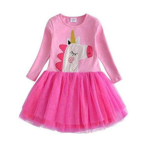 Planet Gates RELH4559 / 2T Kids Girls Dress Baby Children Toddler Princess Dress Vestidos Children's Clothing Girls Winter Dresses 2-8Y LH5805 MIX