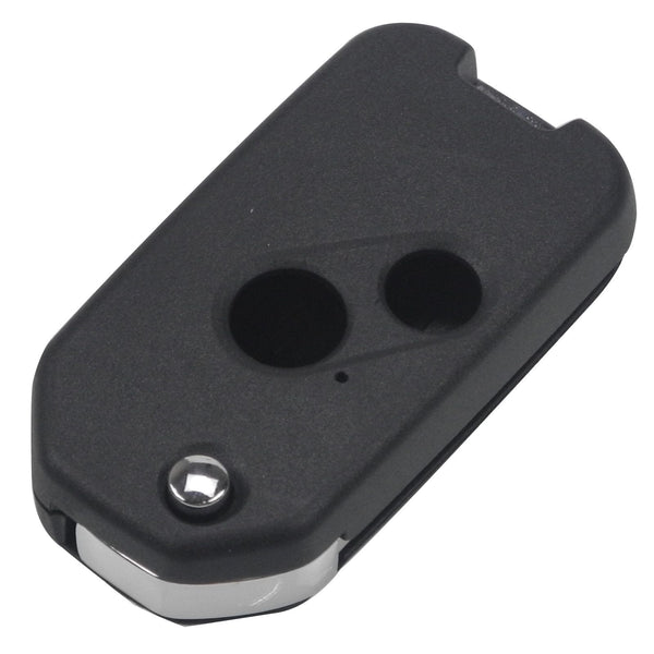 Planet Gates Remote 2 Button Folding Flip Remote Key Shell Cover For Honda Odyssey Rigeline Accord CRV Civic Uncut