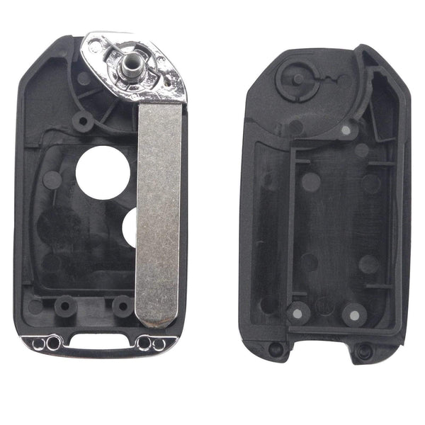 Planet Gates Remote 2 Button Folding Flip Remote Key Shell Cover For Honda Odyssey Rigeline Accord CRV Civic Uncut