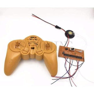 Planet Gates remote and receiver 2.4G 30 meter 12CH remote control and receiver board 4-8v for excavator  tank kit with speaker