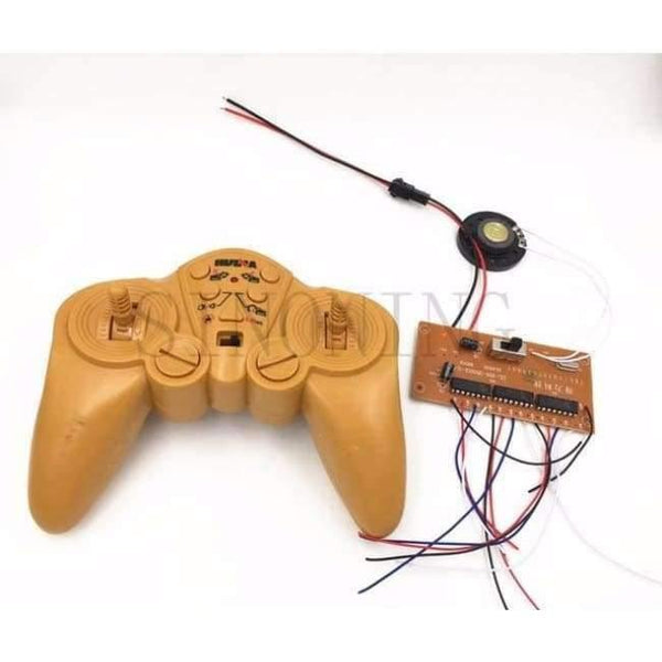 Planet Gates remote and receiver 2.4G 30 meter 12CH remote control and receiver board 4-8v for excavator  tank kit with speaker