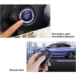Planet Gates Remote Control Car Engine Start Stop Button Remotly Ignition System Autostart Central Locking Kit Ranged phone Keyless Entry