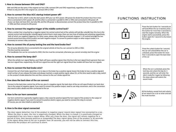 Planet Gates Remote Control Car Engine Start Stop Button Remotly Ignition System Autostart Central Locking Kit Ranged phone Keyless Entry
