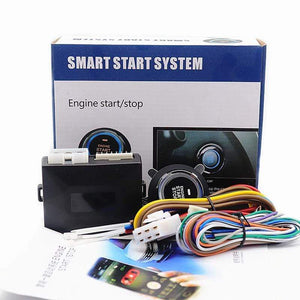 Planet Gates Remote Control Car Engine Start Stop Button Remotly Ignition System Autostart Central Locking Kit Ranged phone Keyless Entry