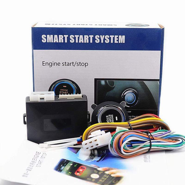 Planet Gates Remote Control Car Engine Start Stop Button Remotly Ignition System Autostart Central Locking Kit Ranged phone Keyless Entry