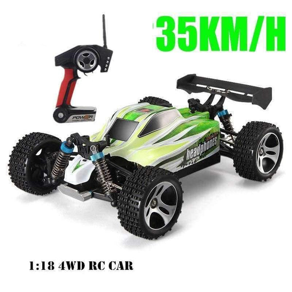 Planet Gates Remote control car WLtoys A959 2.4G 1/18 ratio remote control off-road racing high-speed stunt SUV toy gift boy RC mini car part