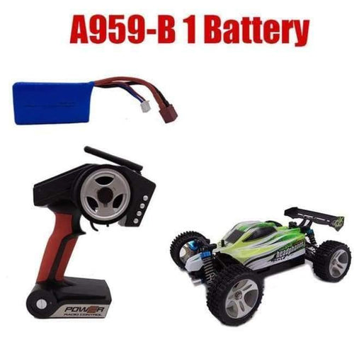 Planet Gates Remote control car WLtoys A959 2.4G 1/18 ratio remote control off-road racing high-speed stunt SUV toy gift boy RC mini car part