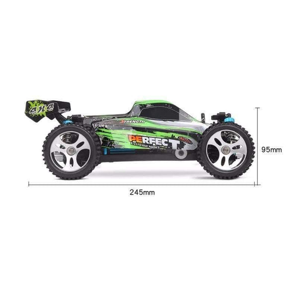 Planet Gates Remote control car WLtoys A959 2.4G 1/18 ratio remote control off-road racing high-speed stunt SUV toy gift boy RC mini car part