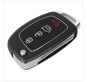 Planet Gates Remote Key Shell for Hyundai 4 buttons SANTA FE ix35 i30 Folding Flip Key Blank Auto Replacement Parts Car Key