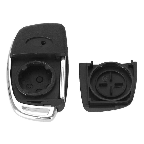 Planet Gates Remote Key Shell for Hyundai 4 buttons SANTA FE ix35 i30 Folding Flip Key Blank Auto Replacement Parts Car Key
