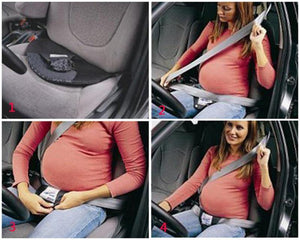 Planet Gates Removable Pregnancy Seat Belt Pregnant Car Safety Protection Cushion Women Auto Seat Belt Pad Comfort and Safety for Belly