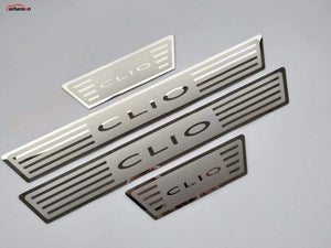 Planet Gates Renault CLIO IV clio 4 Door Sill Scuff Plate Guards Stainless Door Sills Pedal Car Styling Sticker 2014-2020