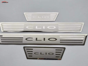 Planet Gates Renault CLIO IV clio 4 Door Sill Scuff Plate Guards Stainless Door Sills Pedal Car Styling Sticker 2014-2020