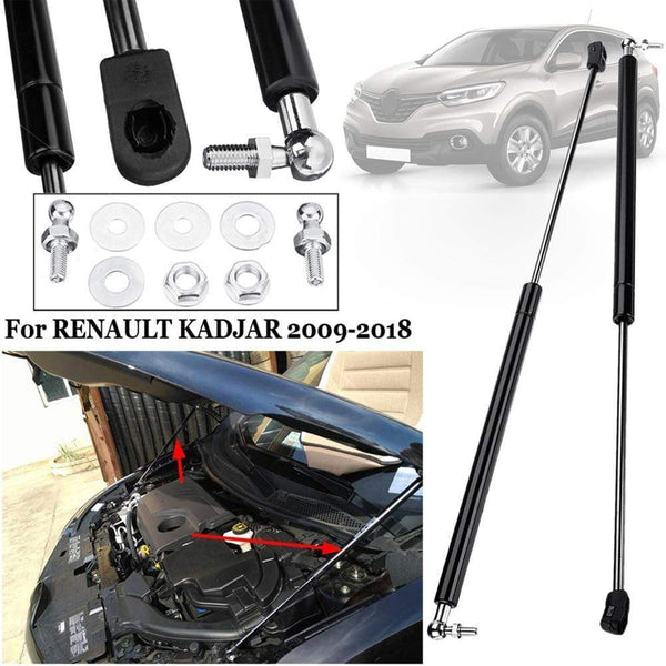 Planet Gates RENAULT KADJAR 2009-2018 Struts Front Bonnet Hood Left/Right 570mm Car Front Bonnet Struts Support Shock Car Accessories