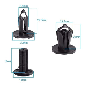 Planet Gates Renegade Rivets 100 Pack UTV for Can Am Maverick Commander Outlander For John Deere Gator TX For Husqvarna HUV 4421