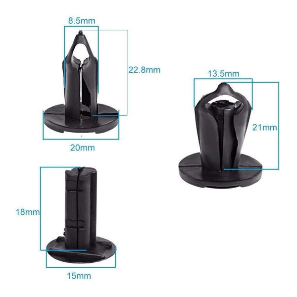 Planet Gates Renegade Rivets 100 Pack UTV for Can Am Maverick Commander Outlander For John Deere Gator TX For Husqvarna HUV 4421
