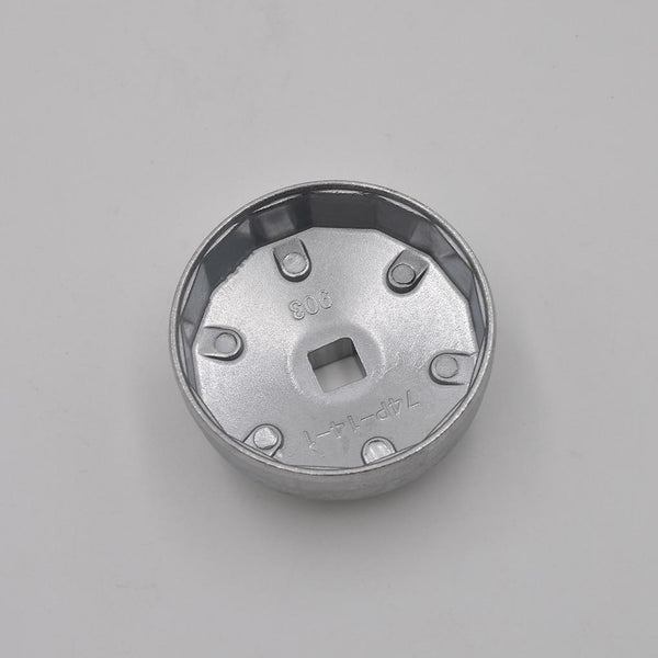 Planet Gates Replacement for Mercedes Benz 74mm 14 Flute Aluminum Oil Filter Wrench Socket Remover Tool Car Accessories
