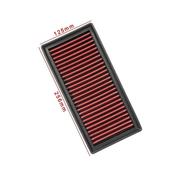 Planet Gates Replacement Panel Air Filter High Flow for Cold Air Intake Fits for MITSUBISHI Attrage Mirage Space Star Colt OEM 1500A399