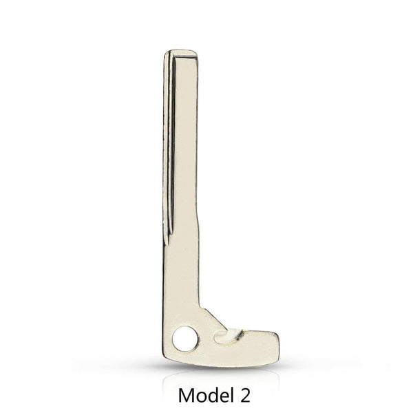 Planet Gates Replacement Smart Key Blank For Mercedes Benz 2008 A E S G CLK SLK ML Class W220 Smart Chrome Uncut Key Blade Insert