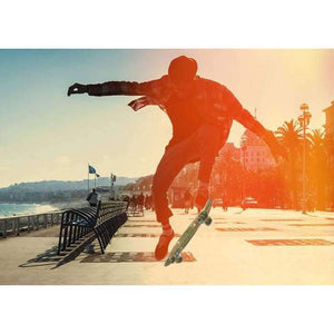 Planet Gates Retro Child Skateboard Penny Skate Board Starry Sky Pattern Mini Board for Outdoor Sport Street Boys