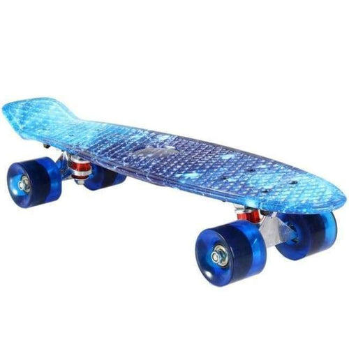 Planet Gates Retro Child Skateboard Penny Skate Board Starry Sky Pattern Mini Board for Outdoor Sport Street Boys