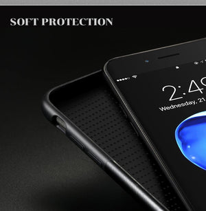 Planet Gates [Retro Crazy Horse Style] FLOVEME Leather Phone Bag Cases For iPhone 7 Cover For iPhone 6s 6 Plus X XS Max XR Precise Hole Case