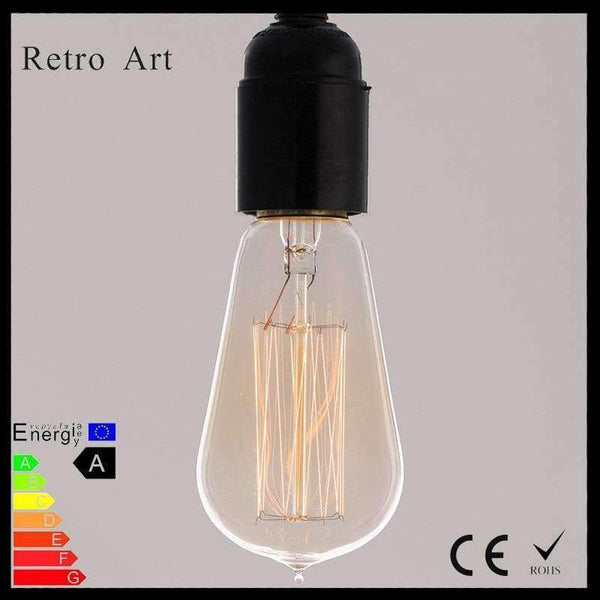 Planet Gates Retro globe Edison Lamp G125 40W antique Incandescent filament Light Bulb