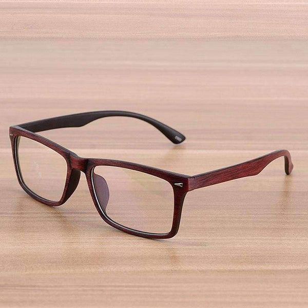 Planet Gates Reven Glasses Men and Women Unisex Wooden Pattern Fashion Retro Optical Spectacle Eyeglasses Glasses Frame Vintage Eyewear