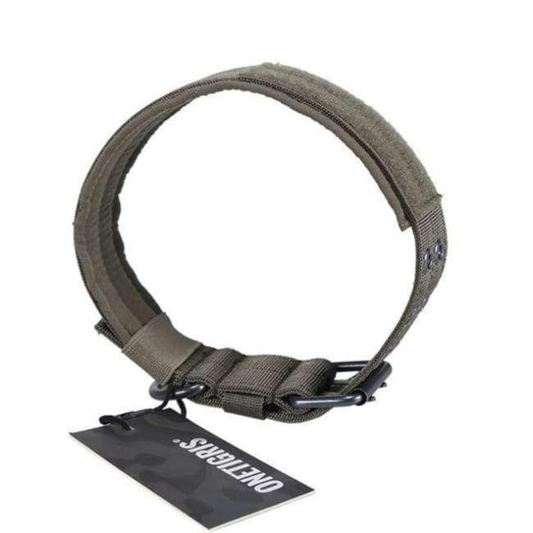 Planet Gates RG L Size Military Tactical Pet Dog Collar Camouflage Hunting Airsoft Paintball Training Gear Adjustable Dog Collar