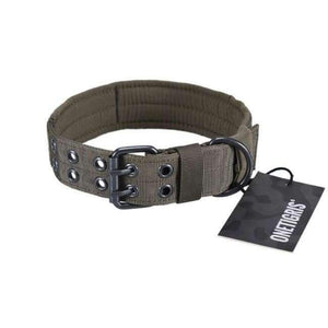 Planet Gates RG M Size Military Tactical Pet Dog Collar Camouflage Hunting Airsoft Paintball Training Gear Adjustable Dog Collar