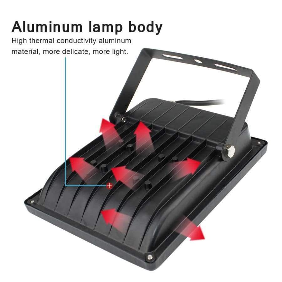 Planet Gates RGB / 20W  220V Led Flood Light Outdoor Spotlight Floodlight Remote Led 20W 30W 50W Led Reflector IP66 Waterproof Garden 220V RGB Lighting