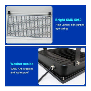 Planet Gates RGB / 20W  220V Led Flood Light Outdoor Spotlight Floodlight Remote Led 20W 30W 50W Led Reflector IP66 Waterproof Garden 220V RGB Lighting