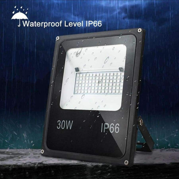 Planet Gates RGB / 20W  220V Led Flood Light Outdoor Spotlight Floodlight Remote Led 20W 30W 50W Led Reflector IP66 Waterproof Garden 220V RGB Lighting