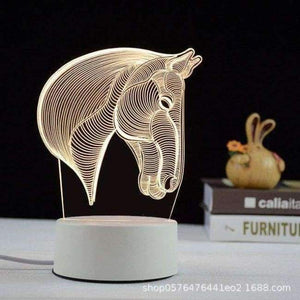 Planet Gates RGB / EU Plug Creative decorative night light 3d new led table lamp Fashion styling gift night light