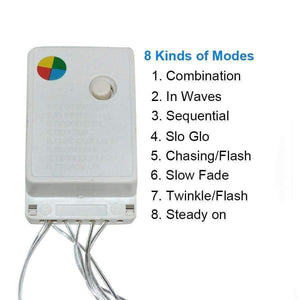 Planet Gates RGB / EU Plug Holiday Lighting 3.5M 96 LED Snowflake Fairy Curtain LED String Lights Outdoor Christmas Lights For Home Party Xmas Decoration