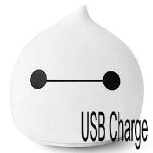 Planet Gates RGB silikonové dotykové senzorové USB LED noční světlo pro děti, miminka, děti, 7 barev, kočka, měkká kreslená LED noční lampa pro děti, uvolnění stresu