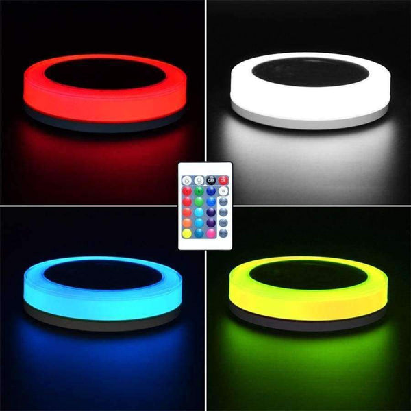 Planet Gates RGB Solar Swimming Pool LED Lights Outdoor Pool Hotel Fountain Light IP68 Waterproof Solar Floating Lights With Remote Control