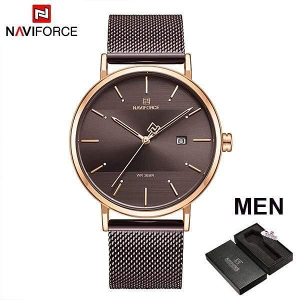 Planet Gates RGCE-MEN BOX Lover's Watches for Men and Women Fashion Simple Quartz Wristwatch waterproof Date Clock Luxury Couple Watch gift 2019