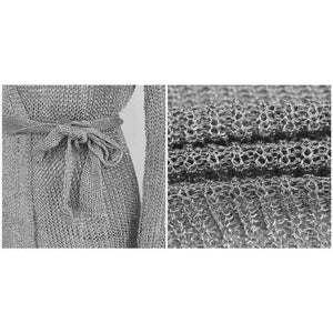 Planet Gates Rgold / S Stretchable women summer sexy beach dress hollow out casual dresses party evening elegant knitted dress vestidos