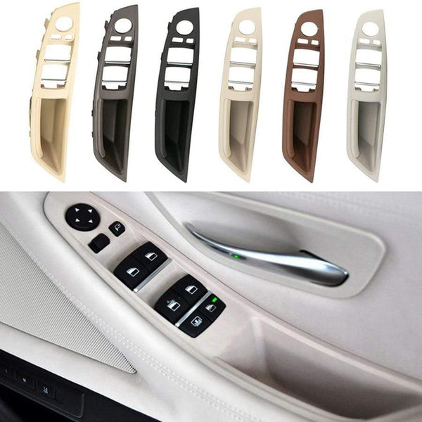 Planet Gates RHD Car Door Window Panel Handle Pull Trim Cover Front Left For BMW 5 Series F10 F11 F18 51417225873 2011-2017 Right Hand Drive