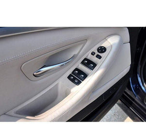 Planet Gates RHD Car Door Window Panel Handle Pull Trim Cover Front Left For BMW 5 Series F10 F11 F18 51417225873 2011-2017 Right Hand Drive