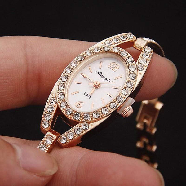 Planet Gates Rhinestone Rose Gold Watches Women Stainless Steel Bracelet Diamante Quartz Watch Women Dress Watches female hours