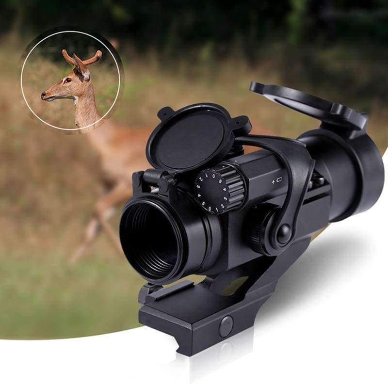 Planet Gates Riflescopes 32mm M2 Sighting Telescope Laser Gun Sight with Reflex Red Green Dot Scope for Picatinny Rail Hunting Tools