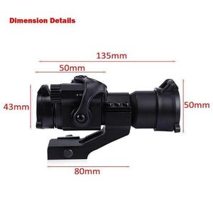 Planet Gates Riflescopes 32mm M2 Sighting Telescope Laser Gun Sight with Reflex Red Green Dot Scope for Picatinny Rail Hunting Tools