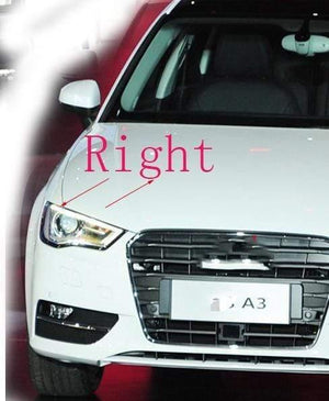Planet Gates right Front headlights headlights glass mask lamp cover transparent shell lamp  masks For Audi A3 2013-2016